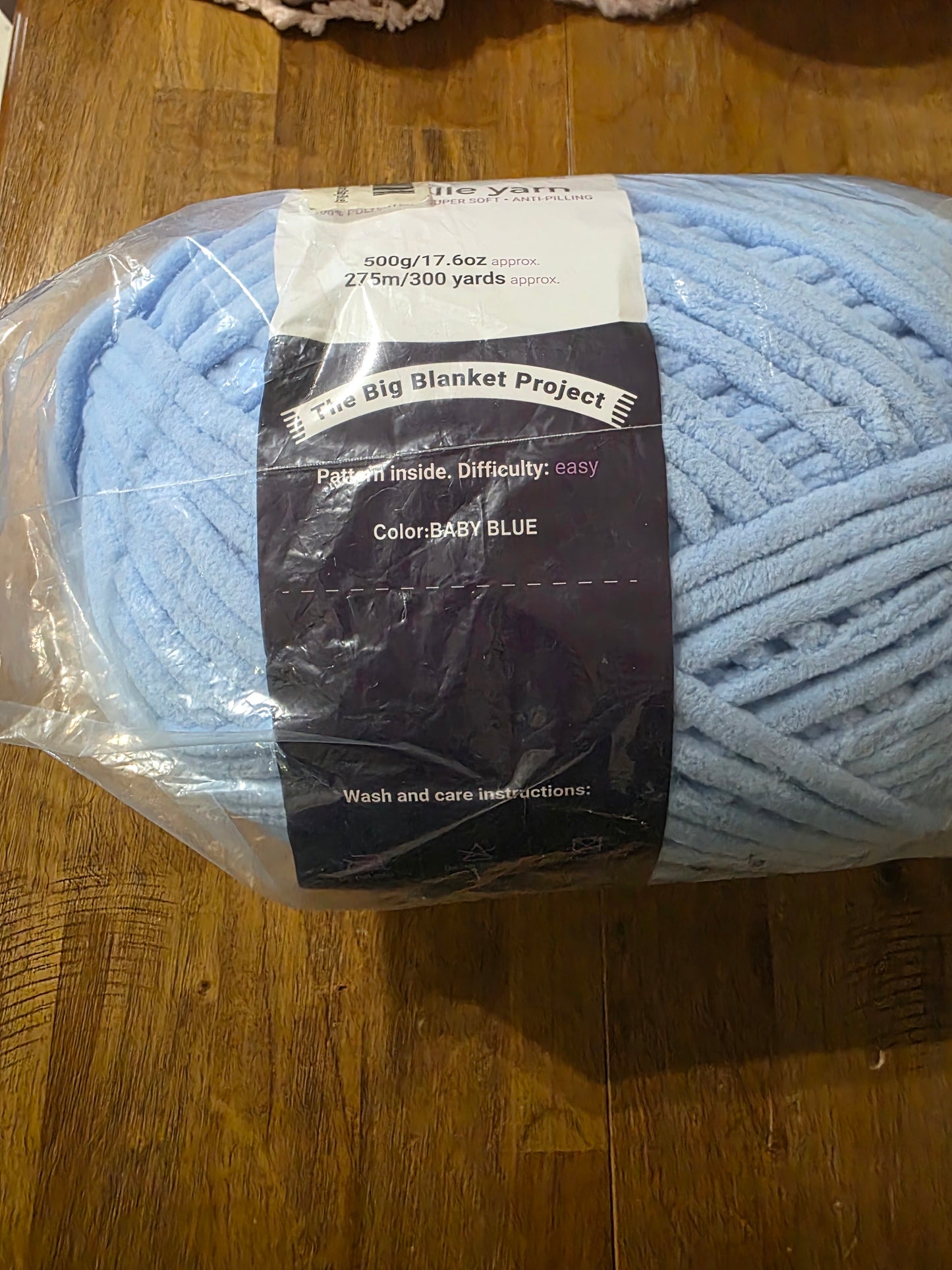 Chenille yarn