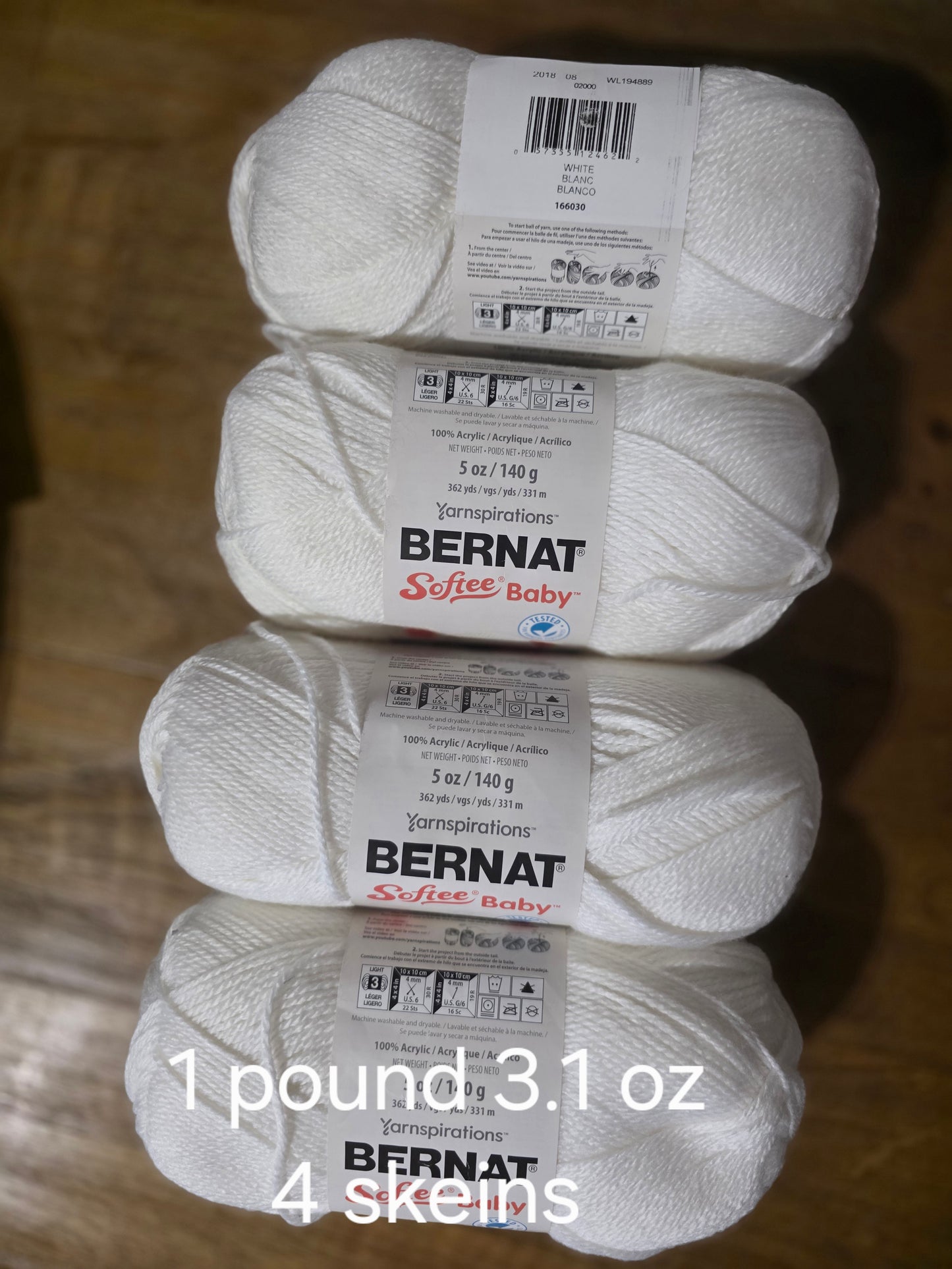 Bernet softee baby 4 skeins