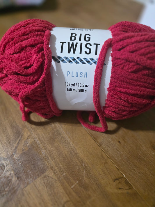 Big twist plush