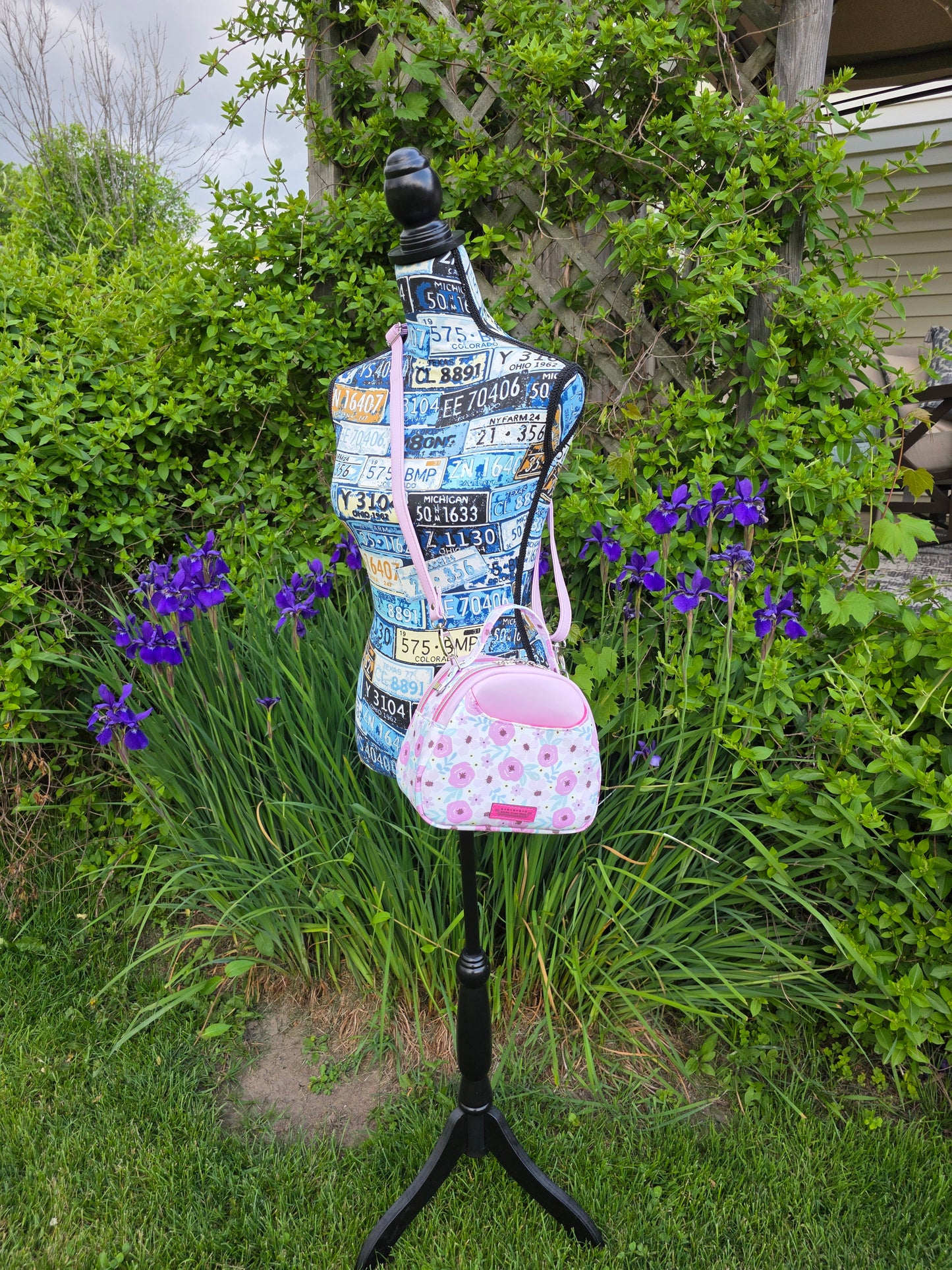 Mini E Dual Compartment cross-body