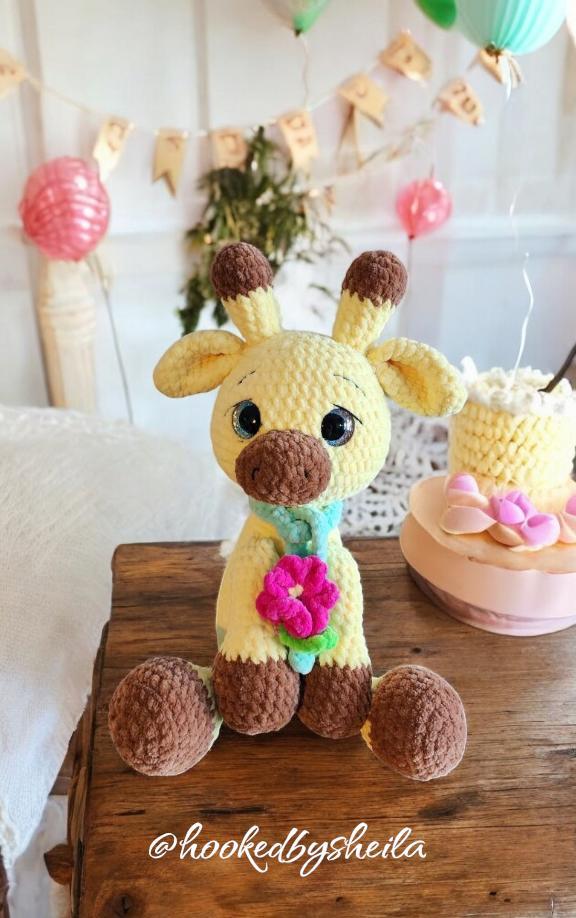 Crocheted Giraffe