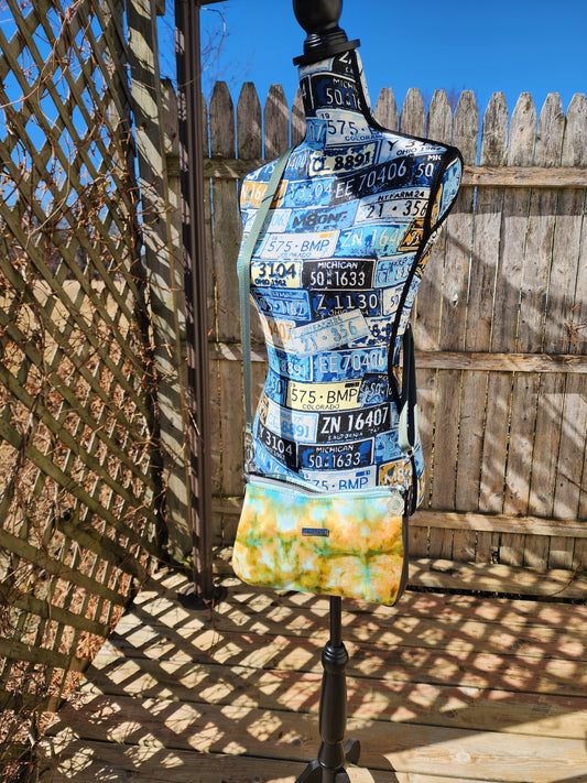 Aries crossbody purse try dye