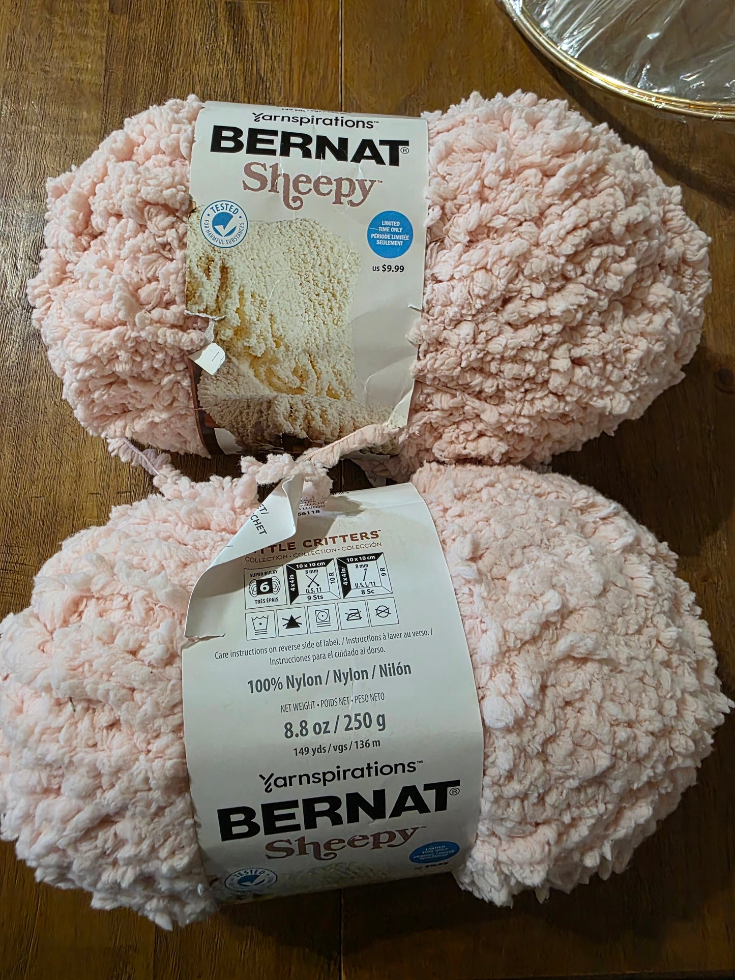 Bernat sleepy yarn