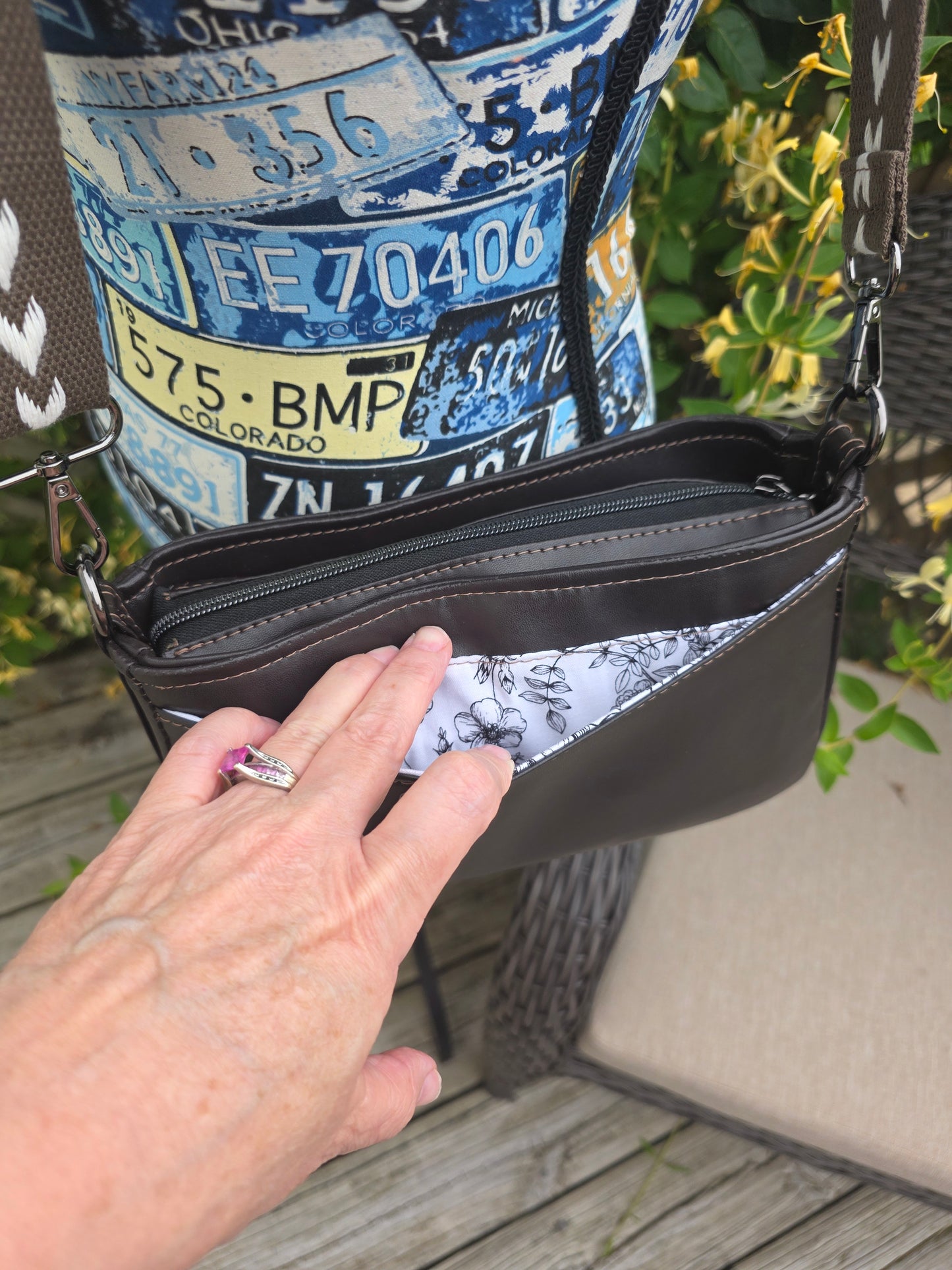 Aries crossbody purse