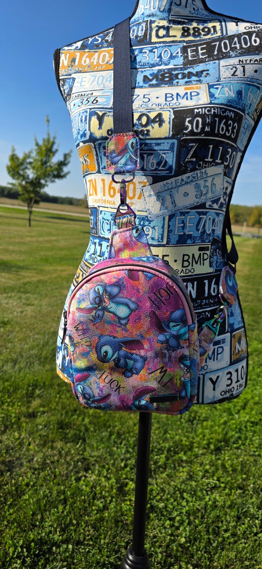 Sassy words mini backpack