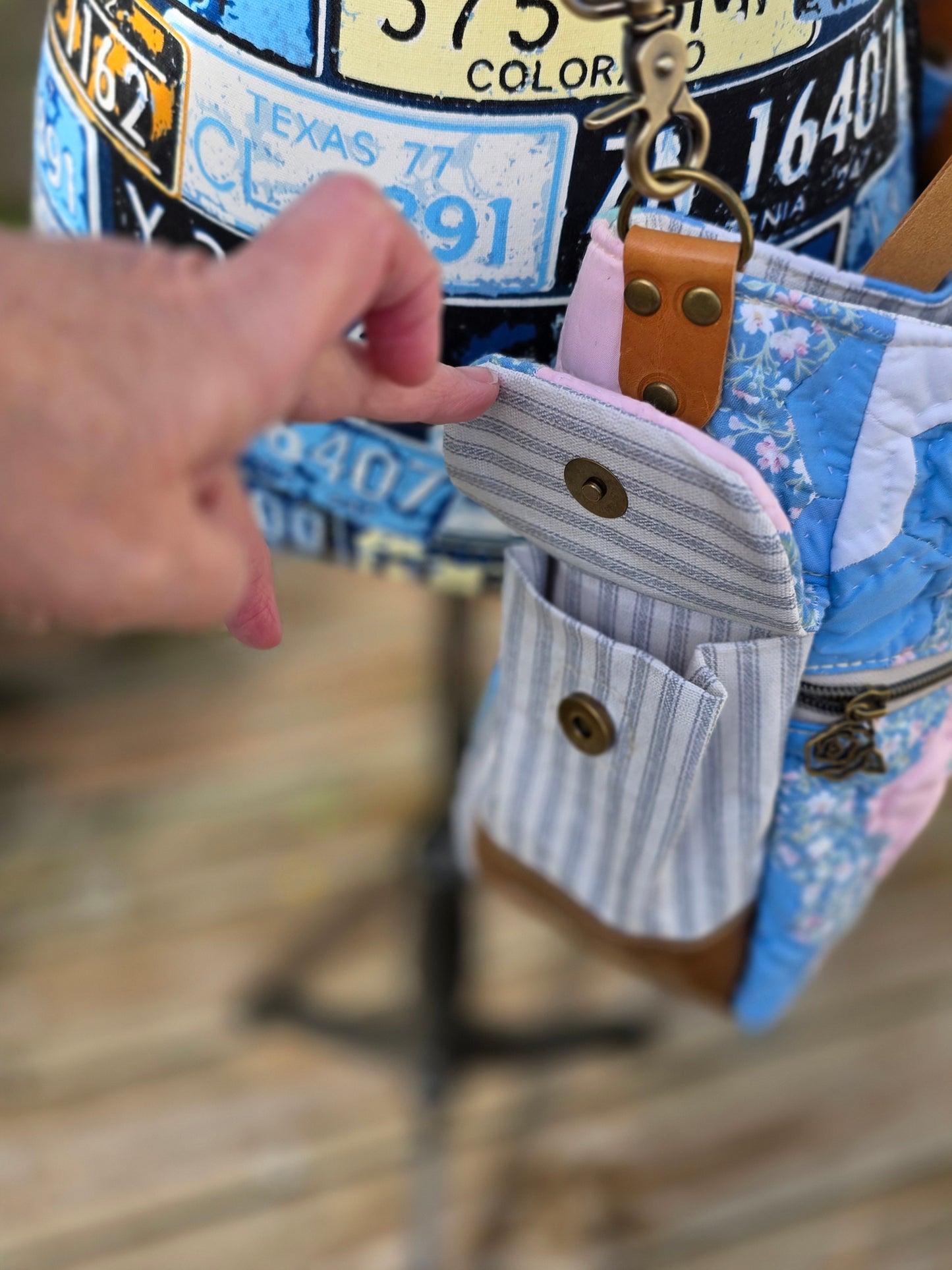 Take me to church Bible tote