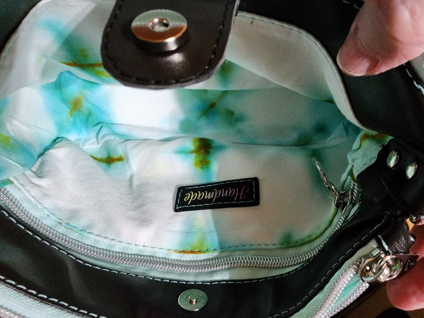 Aries crossbody purse try dye
