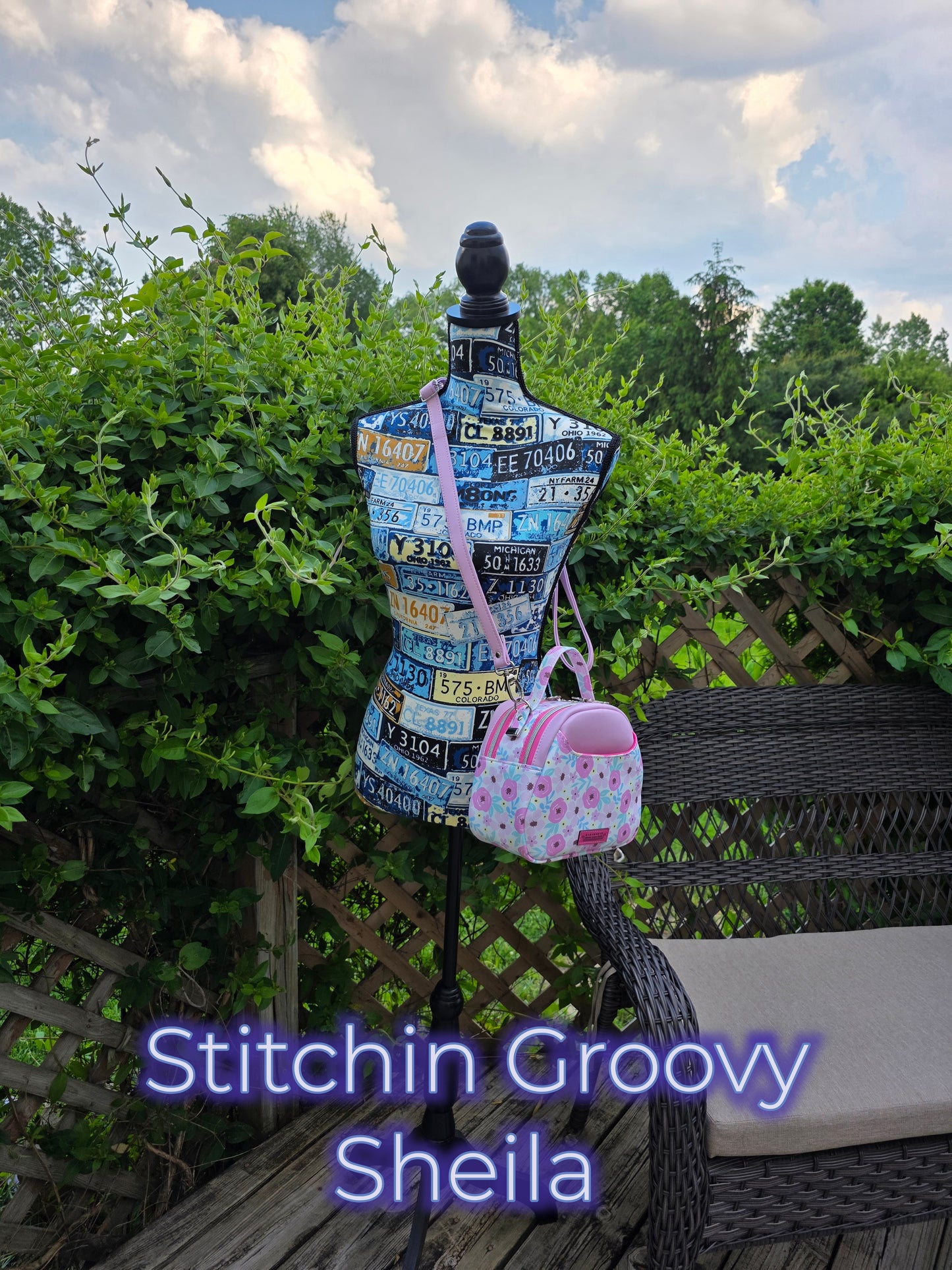 Mini E Dual Compartment cross-body