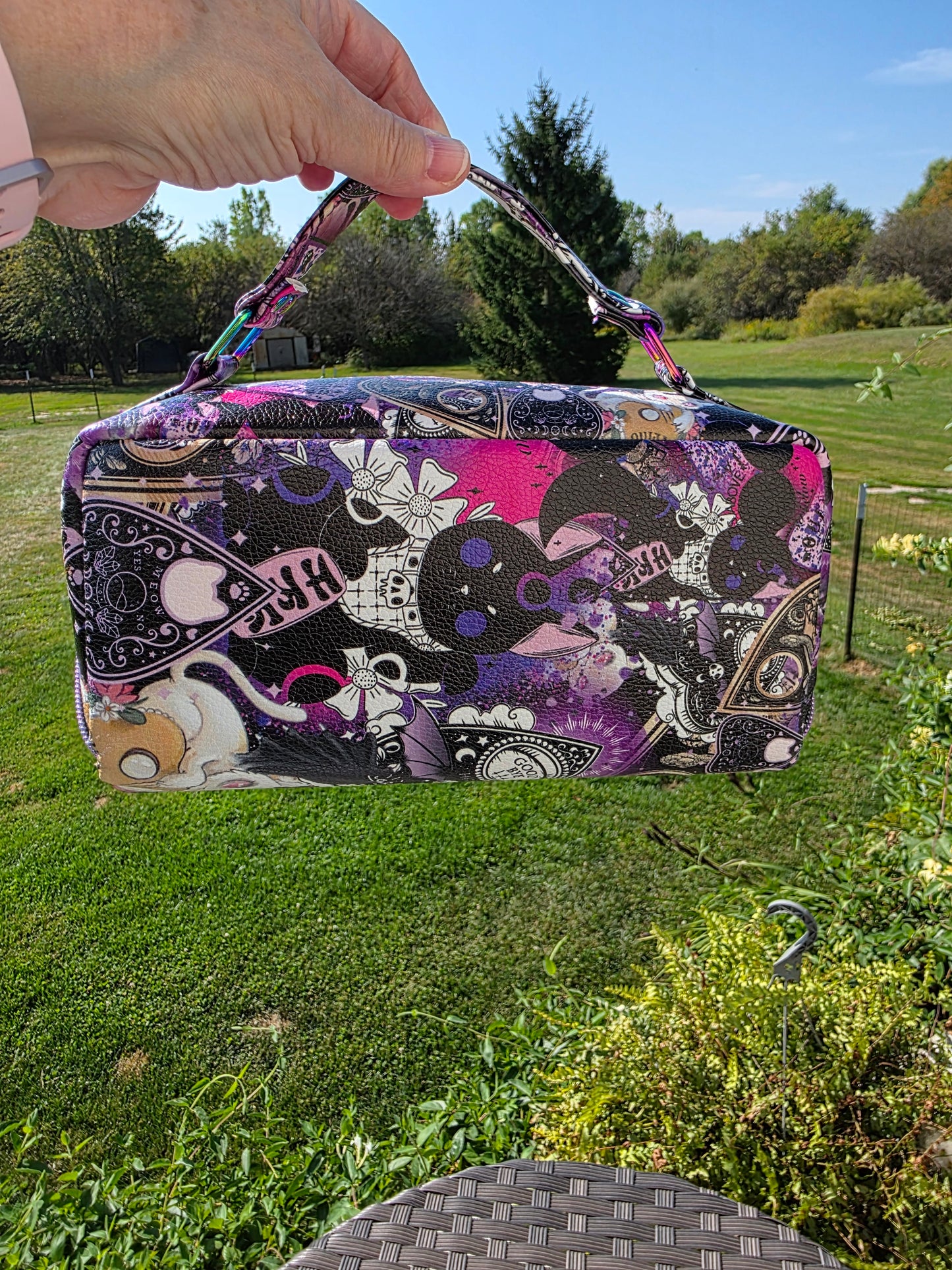 Makeup bag or crochet bag