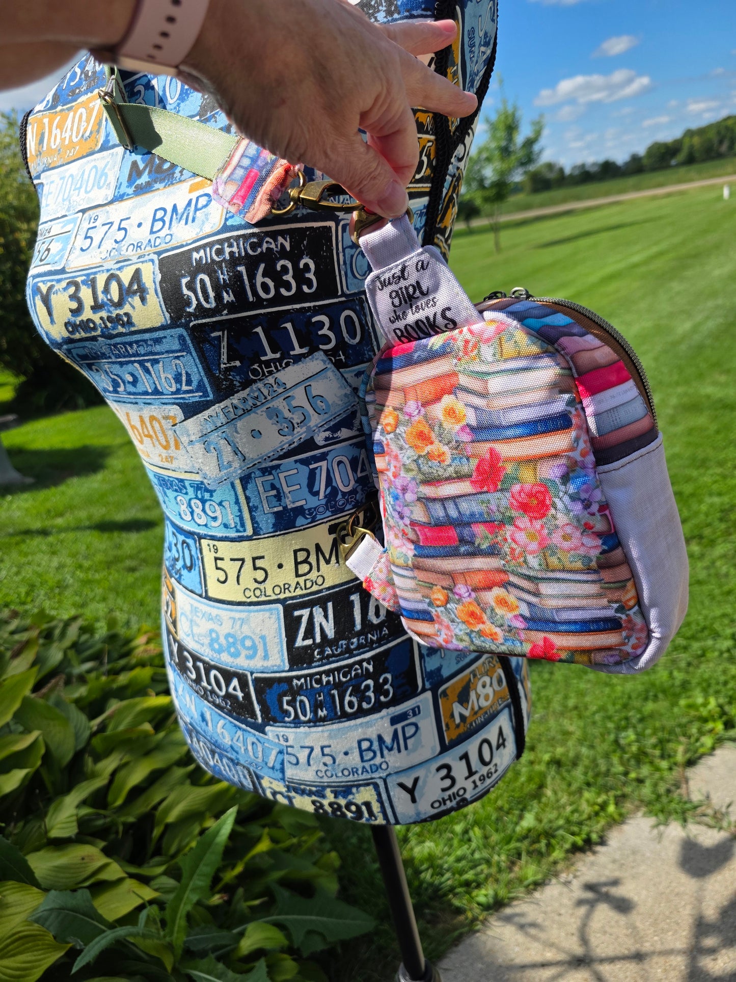 Book backpack