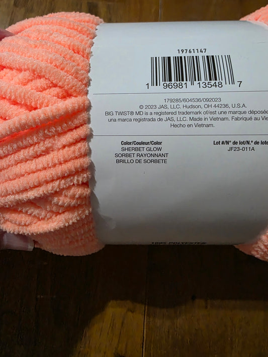 Big Twist plush yarn