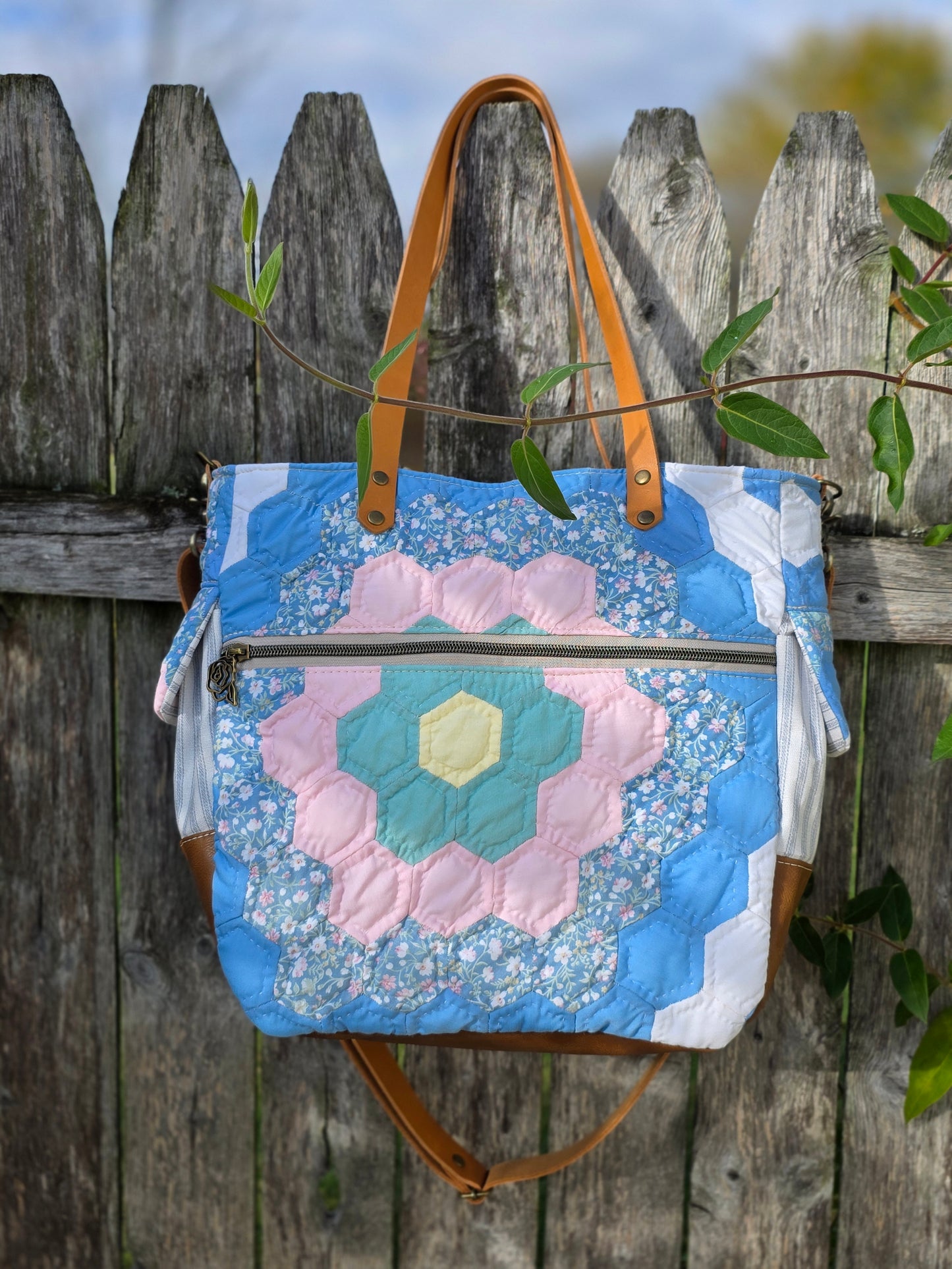 Take me to church Bible tote