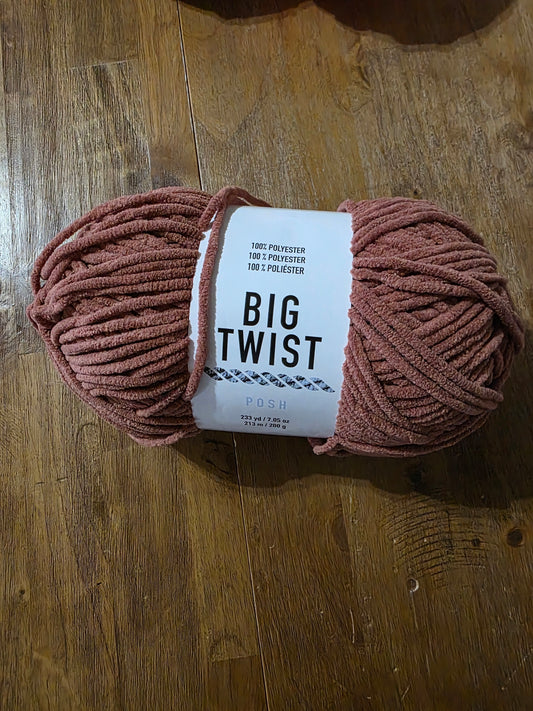 Big twist yarn