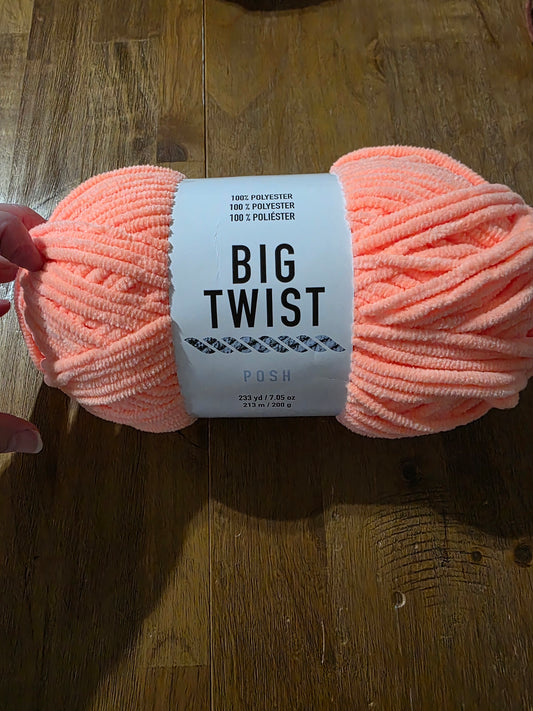 Big Twist plush yarn