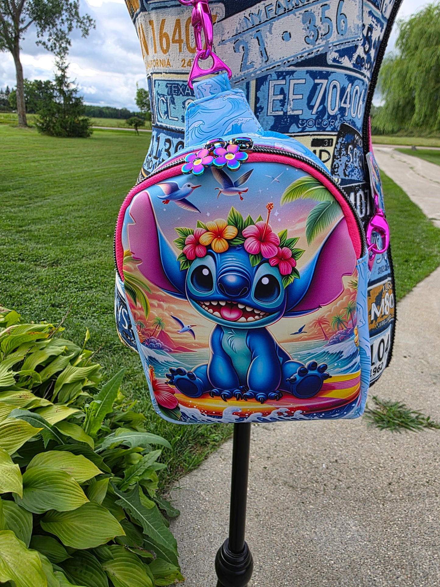 Stitch mini backpack